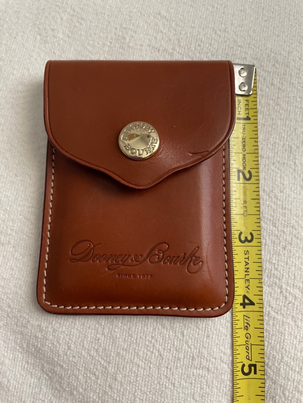 Vintage Dooney & Bourke Chestnut Brown Card Holder - Picture 7 of 7
